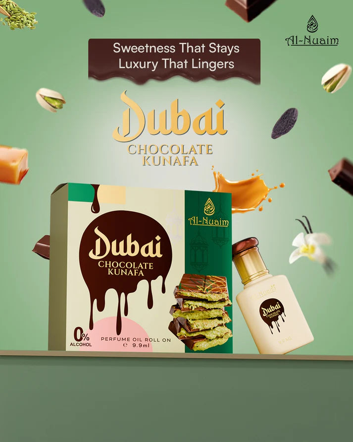 Dubai Chocolate Kunafa 9.9ml Roll on