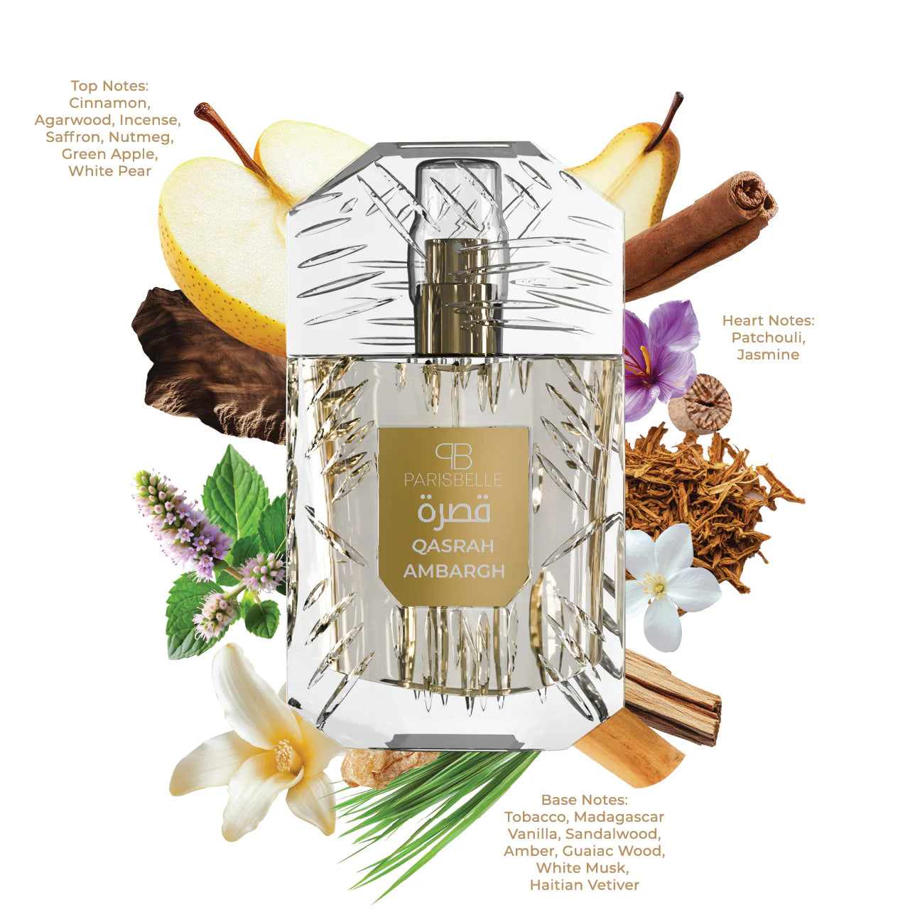 ParisBelle Qasrah Ambargh 100ml EDP
