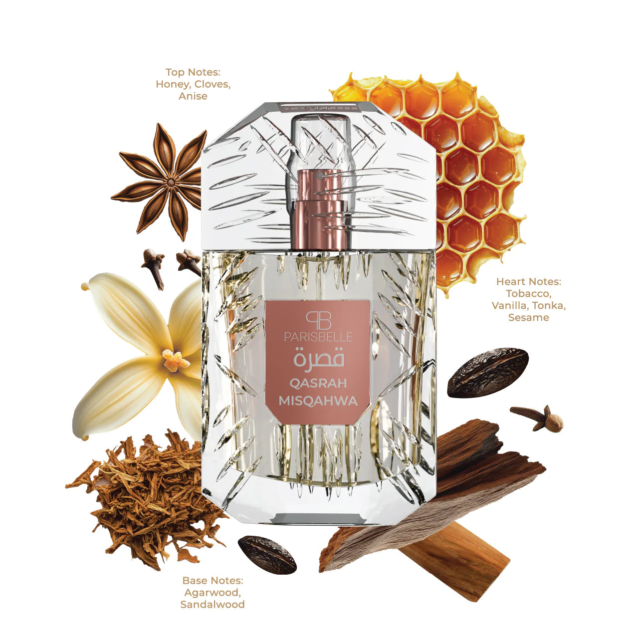 ParisBelle Qasrah Misqahwa 100ml EDP