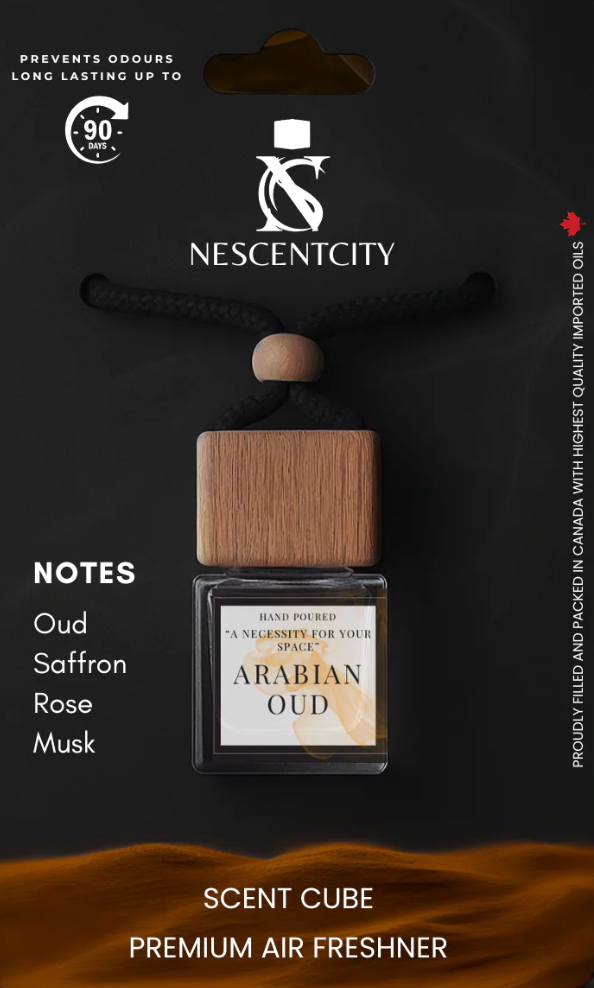 Nescentcity Arabian Oud 8ml Car Freshner
